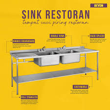 Karena tempat mencuci piring jika tidak ada di dapur rasanya kurang lengkap dan pas. 10 Wastafel Cuci Piring Stainless Terbaik Revon