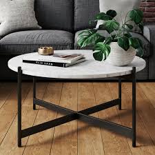 Belynda Cross Legs Coffee Table Coffee Table Living Room Modern Living Room Coffee Table Coffee Table