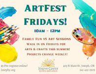 ArtFest Fridays! Family Fun Art Sessions – Walk In