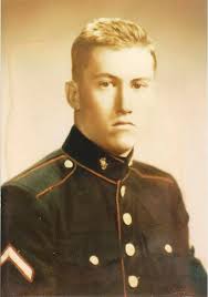 Sgt Charles C. Dean, USMC, reported to Heaven's Gate to receive his orders  from St. Peter to guard Heaven's streets