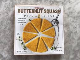 Each package of the trader joe's cauliflower thins contains two buns. each thin has 100 calories, 5 grams of fat, 3 grams of carbs, an impressive 9 grams of protein and 15% of your daily dose of calcium. We Tried Trader Joe S New Butternut Squash Pizza Crust Here S What We Thought Cooking Light