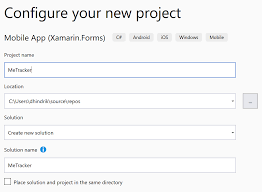 Building the MeTracker app | Xamarin.Forms Projects - Second Edition