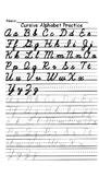 You can then practice lowercase and uppercase letters in cursive, working your way through the alphabet. Cursive Alphabet Practice Worksheets Teaching Resources Tpt