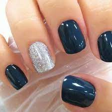 El color de su búsqueda:azul marino español : Decoracion De Unas Con Azul Y Blanco Unas Decoradas