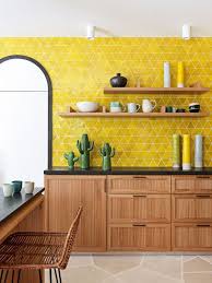 25 colorful kitchen backsplashes to