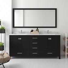 Virtu usa provides handcrafted, high quality, solid wood bathroom vanities. Caroline Avenue 72 Double Vanity Gd 50072 Bathroom Vanities Virtu Usa