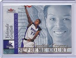 2001 Fleer Tradition WNBA Cynthia Cooper's Supreme Court#4 YOLANDA GRIFFITH
