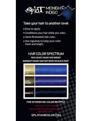 products in 2019 indigo hair splat midnight hair color