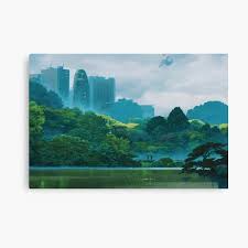 Anime Scenery Wall Art Redbubble redbubble