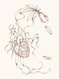 • by bruna lima • on we heart it. Heart Flower Drawing Covid Outbreak