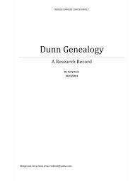 Dunn Genealogy
