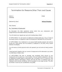 If you're emailing a return to, your cover letter will termination letter sample doc source: Termination Letter For Cause Eses