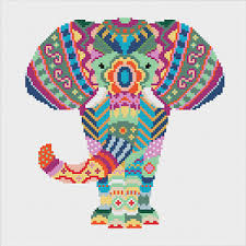 Maybe you would like to learn more about one of these? Elephant Cross Stitch In Cross Stitch Patterns Instructional Media For Sale Ebay