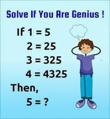 If 1 5 Then 5 Tricky Number Puzzles Patterns With Answer Math Genius Maths Puzzles Math Riddles With Answers
