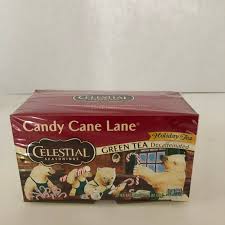 Candy cane lane decafverified purchase. 2 Celestial Seasonings Candy Cane Lane Green Tea Decaf Collectible Tin 40bag For Sale Online Ebay