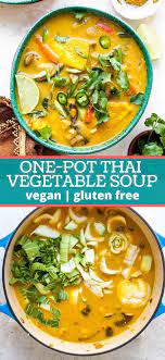 Thai Vegetable And Lemongrass Soup Vegan Soup Recipes Vegetable Soup Recipes Vegan Vegetable Soup