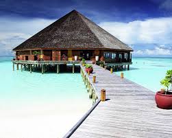 Air con in the room very good, gives a good fresh sleep, which is very important on holiday in. Restaurant On The Maldives Poster By Alxpin