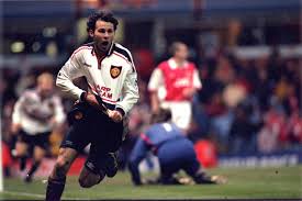Manchester united video highlights are collected in the media tab for the most popular matches as soon as video appear on video hosting sites like youtube or dailymotion. Ryan Giggs Peels Away After Scoring One Of The Best Goals Ever Seen In Manutd S Fa Cup Semi Final Vi Ryan Giggs Arsenal Vs Manchester United Manchester United