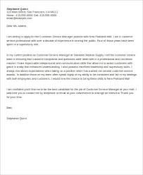 My stint here at plank sample cover letter for food service manager. Free 8 Sample Cover Letter For Customer Service In Ms Word Pdf