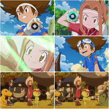 get traught or get drowned — Taichi x Mimi || Digimon Adventure 2020 ep 55  ||...