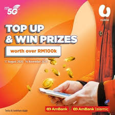 Top up a mobile phone in just 3 easy steps! Now Till 16 Nov 2020 Umobile Top Up Win Contest With Ambank Everydayonsales Com