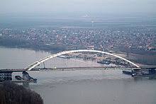 The presence of the danube river along much of the county's. Pentele Bridge Hungary Wikipedia
