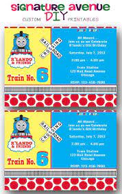 Thomas Train Birthday Party Invitations 12 Train Birthday Party Invitations Thomas Train Birthday Train Birthday