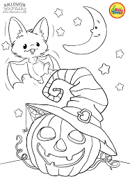 The spruce / wenjia tang take a break and have some fun with this collection of free, printable co. Halloween Coloring Pages For Kids Free Preschool Printables Noc Vjestica Bojanke Halloween Coloring Sheets Scary Halloween Crafts Halloween Coloring Book