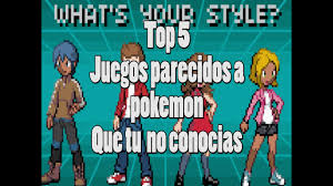 ¡ disfruta gratis de 6 nuevos juegos cada día ! Top 5 Juegos Parecidos A Pokemon Que No Conocias Youtube