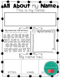 Back To School Activities Kindergarten Back To School Activities School Activities Kindergarten Names