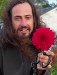 Identify dahlia variety with red and orange color