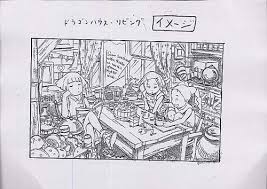 Mahou Shoujo Tai Arusu Little Witches Character Design Animation Artwork Environmental Art Artwork