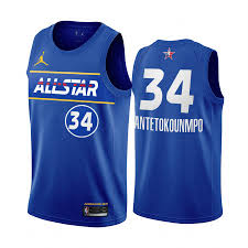 .посмотрите в instagram фото и видео giannis ugo antetokounmpo (@giannis_an34). Giannis Antetokounmpo 34 Bucks Nba 2021 All Star Game Jersey Blue Eastern Conference