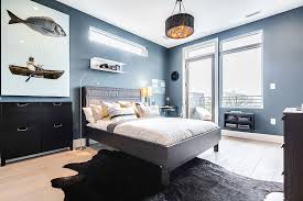 Grey and blue living room with a wall artwork a wall artwork can be more than just a decoration in your grey and blue living area. Gray And Blue Bedroom Ideas 15 Bright And Trendy Designs