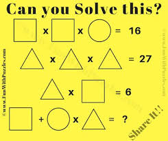 And these same benefits also apply to math logic puzzles, which also help students learn to think algebraically (usually years … Pin On Maths Puzzles
