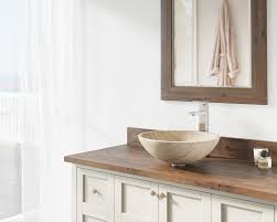 852 wood sandstone vessel sink