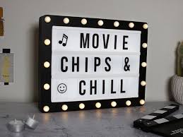Hollywood Cinema Lightbox Coolgift