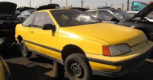Junkyard Find: 1991 Hyundai Scoupe | The Truth About Cars