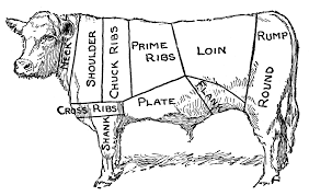 Cow Parts Diagram Cow Beef Diagram Bing Images Cow Parts