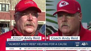 'Almost Andy Reid' helping for a cause