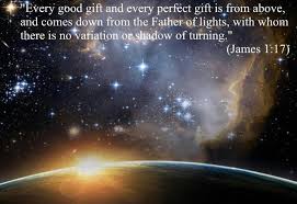James 1 17 Niv Every Good And Perfect Gift Is From Above Coming Down From The Father Of The Heavenly Lights Who Does Documentaries Neil Degrasse Tyson Lights