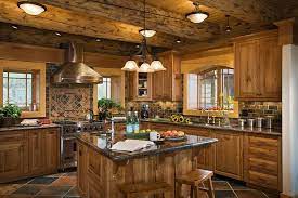 Beautiful Log Home Kitchen Rustic Cabin Kitchens Log Home Kitchens Log Cabin Kitchens
