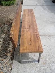 3,578 solid wood bench seat products are offered for sale by suppliers on alibaba.com, of which patio benches accounts for 24%, stools & ottomans accounts for 4%, and living room sofas accounts for 3%. Cudtom 3 Ft Bench With Angle Iron Trim With Back And Rectangular Legs Made From Antique Barnwood And Steel Wooden Bench Seat Metal Dining Chairs Barn Wood