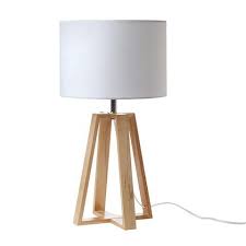 Bedside tables come in a variety of materials, each of which can contribute to a particular mood and feeling in your bedroom. Wooden Table Lamp Kmart Wooden Table Lamps Table Lamp Wood Wooden Floor Lamps