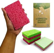 AIRNEX Biodegradable Cellulose Compressed Sponges