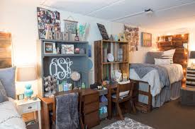Au Cambridge Dorm Love The Desk Hutches The Collage And The Desk Chair Cushions Des Dorm Room Necessities College Dorm Decorations College Dorm Room Hacks