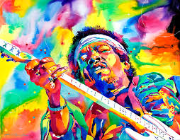 Shop for jimi hendrix art prints from our community of independent artists and iconic brands. Jimi Hendrix Electric Painting By David Lloyd Glover