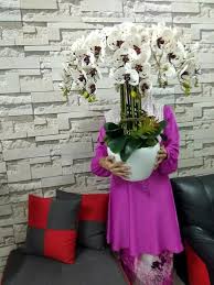 Kursus seni gubahan bunga : Alhamdulillah Gubahan Besar 8 Faie S Orchid Collection Facebook