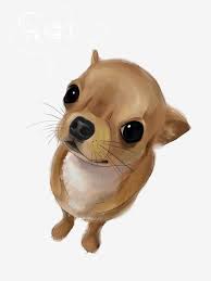 Year Of The Dog Dog Chihuahua Standing Png And Psd Pop Art Pet Portraits Chihuahua Art Dog Art