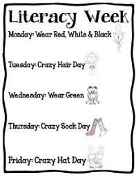 Literacy Week Literacy Week Literacy Crew Idea